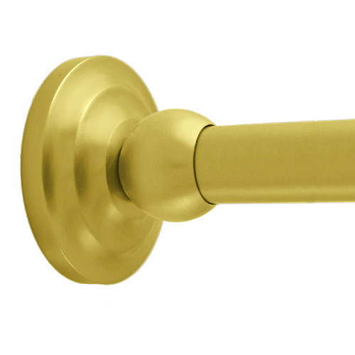 Deluxe Traditional - Shower Rod - Satin Brass