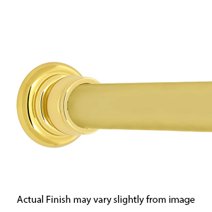 48" Shower Rod - Charlie's - Polished Brass