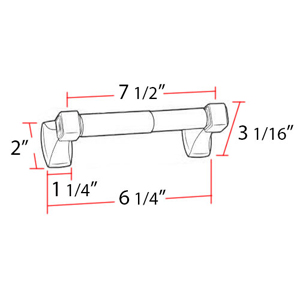 A6560 - Cube - Tissue Holder w/Spring