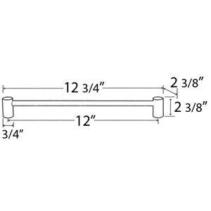 A7020-12 - Spa Collection I - 12" Towel Bar