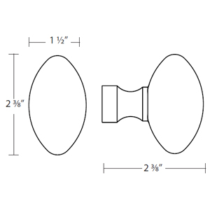 6600 - Carlisle Door Knob