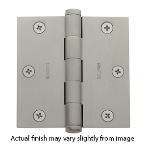 1035.150.I - Baldwin 3.5" x 3.5" Residential Door Hinges - Satin Nickel