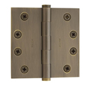 1040.050.I - Baldwin 4" x 4" Residential Door Hinges - Satin Brass & Black