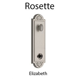 Elizabeth Entrance Set w/ Left Handed Interior Lever