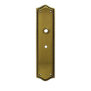 6991.060.KE - Baldwin Barclay Privacy Escutcheon - Satin Brass & Brown