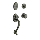 Logan - Full Dummy Handleset - Distressed Antique Nickel