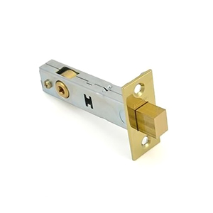 Baldwin Privacy Mortise Door Bolt without Turnpiece - Polished Brass