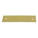 4942.003 - Baldwin 3.5" cc Cabinet Pull Backplate - Polished Brass