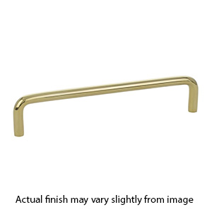 4678.003 - 5" cc Baldwin Wire Cabinet Pull - Polished Brass