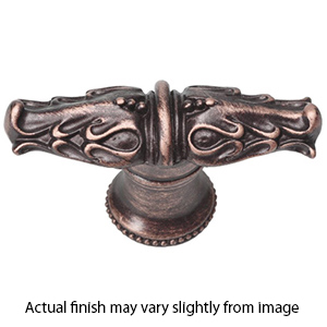 836B - Acanthus - Large Knob w/ Flared Foot Romanesque Leaves