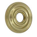 2.5" Rosette - Polished Brass