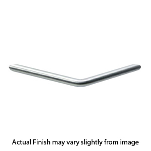 9700 Series - Slanted V-Pull - Brushed Stainless Steel