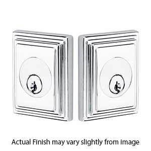 Emtek - 8379 - Wilshire Double Cylinder Deadbolt