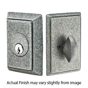 Emtek - 8463 - Rectangle Single Cylinder Deadbolt