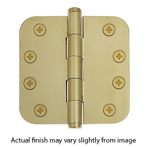 96234 - Emtek 4" x 4" Heavy Duty Door Hinges - Polished Brass