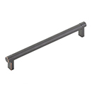 8" cc Select Knurled Cabinet Rectangular Pull