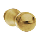 2608 - Traditional Brass - Single Hook Post - #8 Rosette