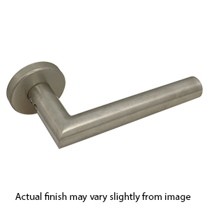 Fusital Right-Hand Door Lever Half-Dummy - Stainless Steel