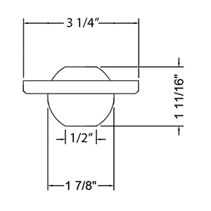 Angled/ Sloped Ceiling Escutcheon