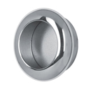 Jado - Round Flush Pull - Polished Chrome