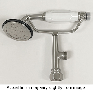 Elizabethan Claw Foot Tub Handshower with Cradle - Satin Nickel