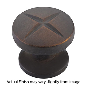 210 - Northport - 1 3/8" Round Polygon Knob