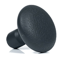 RNIBP - Acorn Rough Door Knob - Black