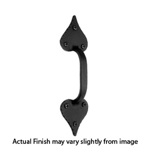 RP2BP - Heart 9.25" Door Pull - Rough Iron