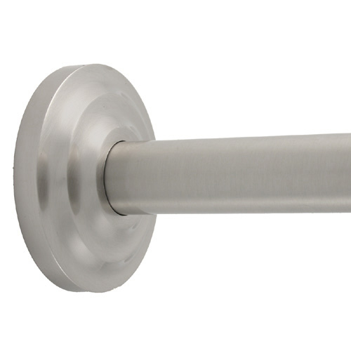 Traditional - Shower Rod - Brushed/ Satin Nickel