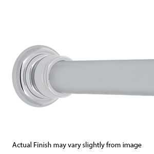 36" Shower Rod - Charlie's - Polished Chrome