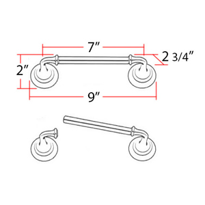 A6762 - Charlie's - Swing Tissue Holder