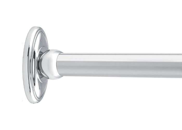 Classic Traditional - Shower Rod - Polished Chrome