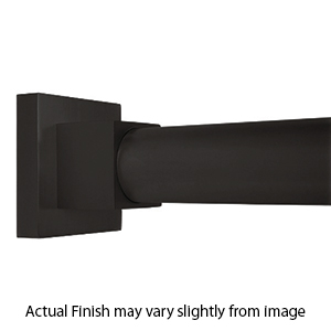 72" Shower Rod - Contemporary Square - Oil Rubbed Bronze