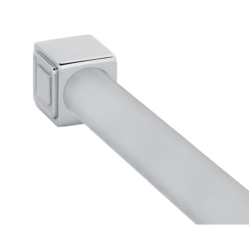 Cube - Shower Rod - Polished Chrome