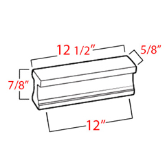 A965-12 - Linear - 12" Cabinet Pull