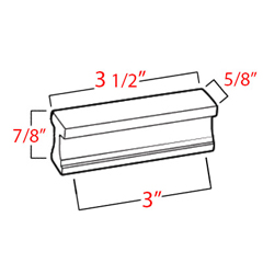 A965-3 - Linear - 3" Cabinet Pull