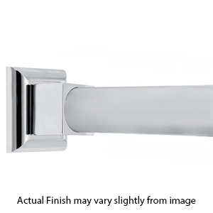 60" Shower Rod - Manhattan - Polished Chrome