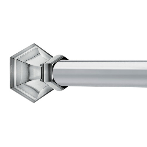 Nicole - Shower Rod - Polished Chrome