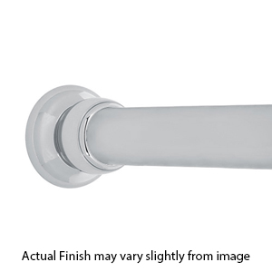 48" Shower Rod - Royale - Polished Chrome