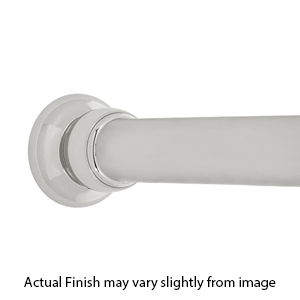 48" Shower Rod - Royale - Polished Nickel