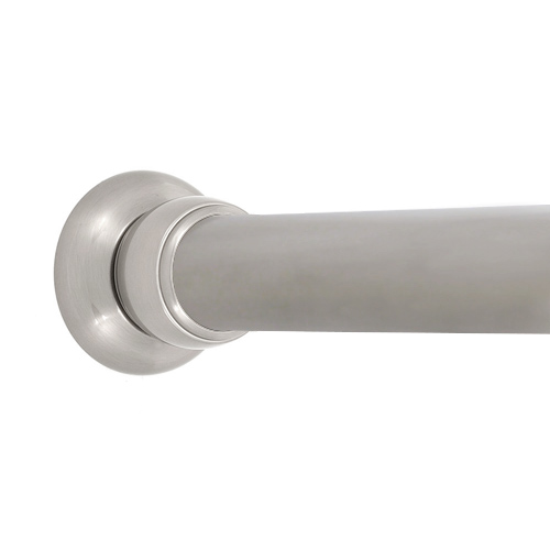 Royale - Shower Rod - Brushed/ Satin Nickel