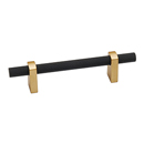 A2901-4 - Vita Bella - 4" Cabinet Pull w/ Knurled Bar