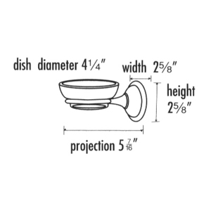 A9230 - Yale - Soap Dish & Holder