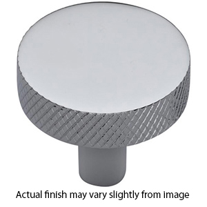 MT3884-038 - 1.5" Disc Knob w/ Knurled Edge