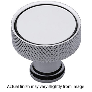 MT4648-032 - 1.25" Round Knob w/ Knurled Edge