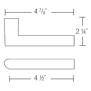 375 - Atlas Door Lever