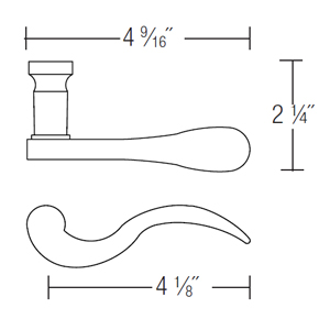 200 - Chester Door Lever