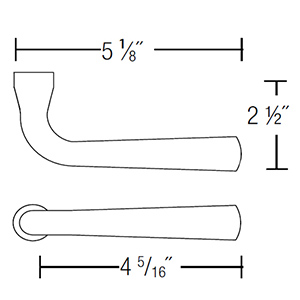 480 - Joan Door Lever