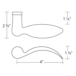 5000 - Churchill Door Lever