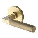 1255 - Bauhaus Knurled Door Lever